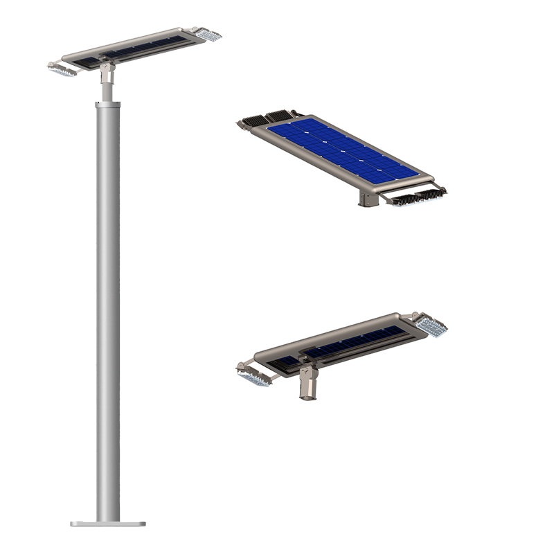 20W LED Solar Street Light with Bifacial Solar Panel 2FSG072-NEWLIGHT ENERGY