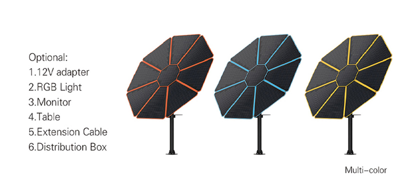 1000W And 1500W Solar Tree Power System-NEWLIGHT ENERGY